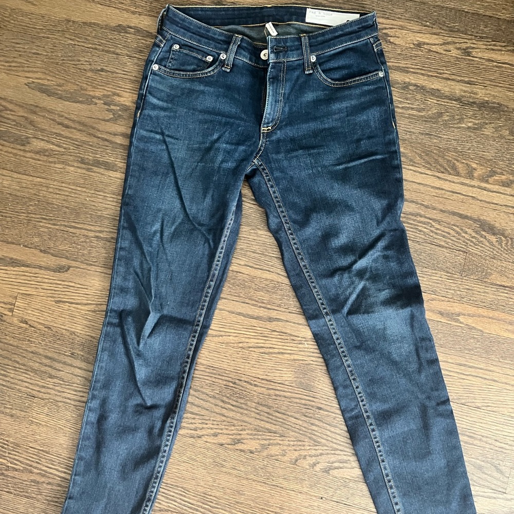 Dre low rise slim boyfriend. Size 23